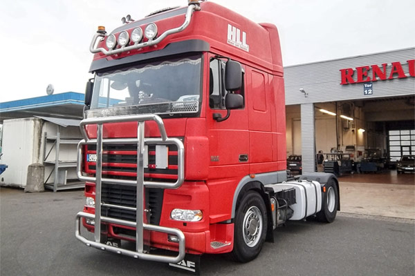 Umlackierung DAF-LKW - VORHER