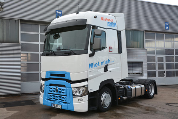 ANSH-Mietpool: Miet-LKW für Werzel Transporte