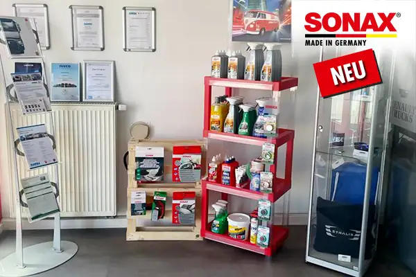 Sonax-Produkte bei der ANSH Aschaffenburg